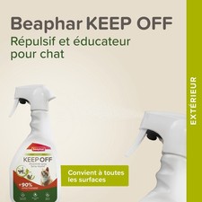 KEEP OFF Spray répulsif OUTDOOR pour chats - 500 ml