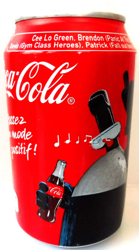 Coca cola canette vide 33cl - vide,