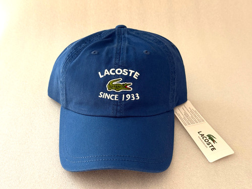 Lacoste 1933 hat cap - lacoste,