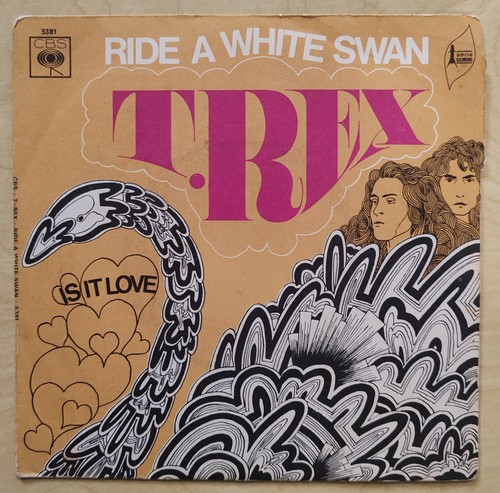 Vinyle 45t rex ride - ride, a