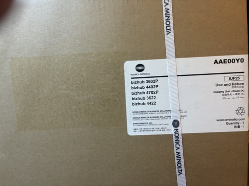 Konica minolta aae00y0 iup25 - konica, aae00y0,