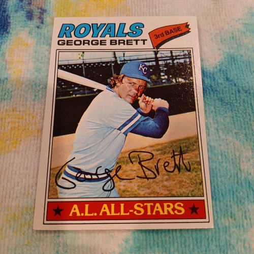 1977 topps 580 george brett - topps,