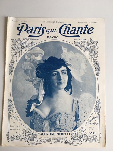 Paris qui chante - , revue