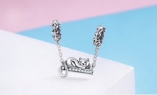 CHARM ARGENT STERLING 925 CHAT