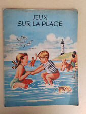 Jeux sur la plage. Année 50