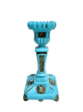 Ancien bougeoir en opaline