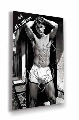 Jeune homme torse - , photo
