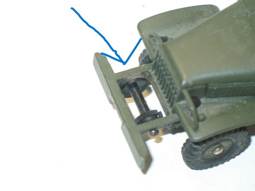 Dinky toys treuil - 1, (sur