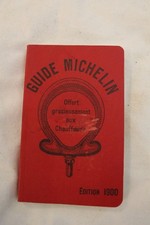 livre guide MICHELIN ré-édition 1900 ancien vintage