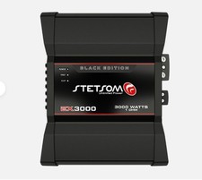 Amplificateur mono noir Stetsom EX 3000 1 ohm gamme complète