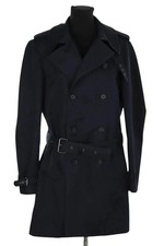 Manteau en coton noir The
