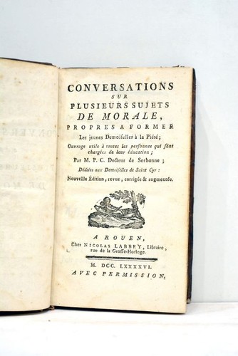 Livre ancien conversation - ancien,