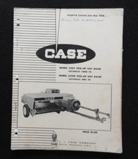 Catalogue De Pièces Du Presse À Foin Automatique J I Case 330T 330W De 1967