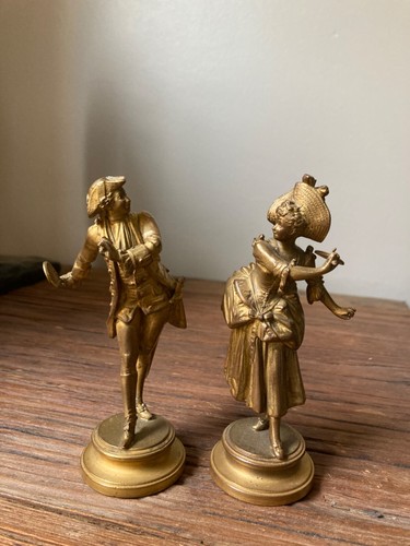 Paire bronze anciens - paire,