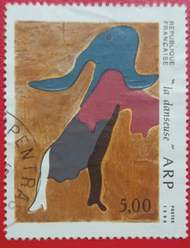 French stamp timbre - stamp, /