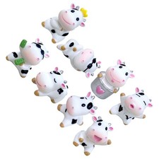 8 Pcs Vache Jardin Jouets