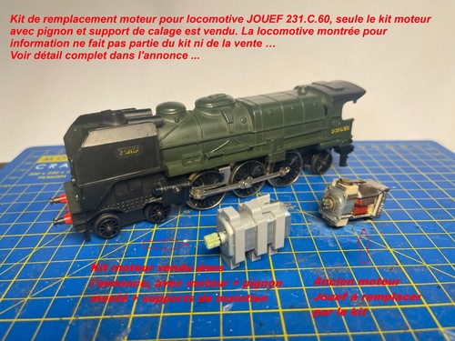 Kit motorisation locomotive - locomotive, à