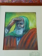 Dessin pastel d'Henri Pontoy