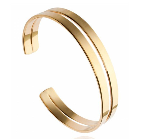 Bracelet jonc manchette - jonc,