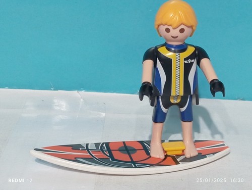 Playmobil figurine surfeur - playmobil,