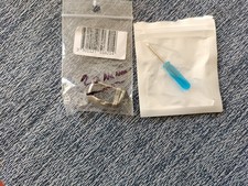 Boucle ardillon HIRSH acier brossé , 20mm , neuve ( avec outil )