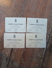 4 Etiquettes Corton