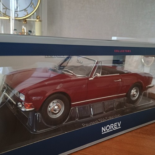 Peugeot 504 cabriolet rouge - cabriolet,