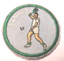 ECUSSON  ♣  TENNIS  ♣  SPORTS ♣ TISSU à coudre  ♣ Brodé ♣