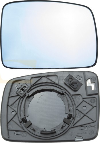 Verre rétroviseur ext - de,