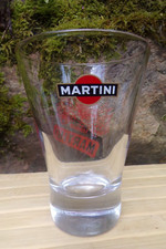 MARTINI ( VERMOUTH ) - VERRE PUBLICITAIRE - TBE - BAR & BISTROT