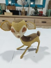 RARE Ancien JOUET Peluche Bambi Disney Année 40 50 A Saisir