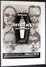 Affiche Metallica CD DVD Promo