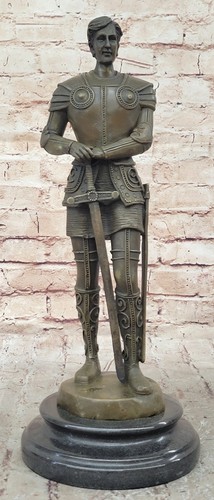 Bronze statue medieval - bronze,