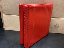 Classeur SAFE (14 Anneaux) 2 Pièces D'occasion Vide Rouge Lecture