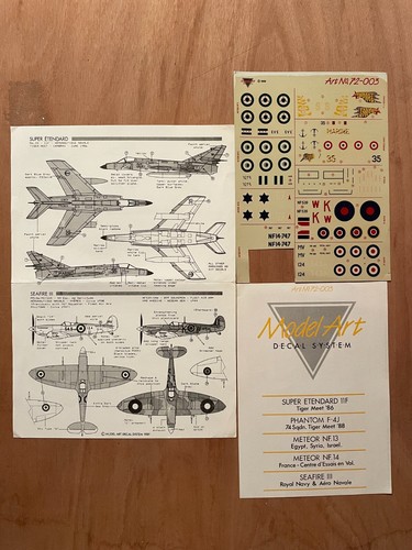 Model art 003 decals - model,