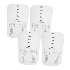 Lot de 4 supports de bottes