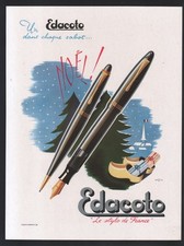 publicité  1947 stylo porte