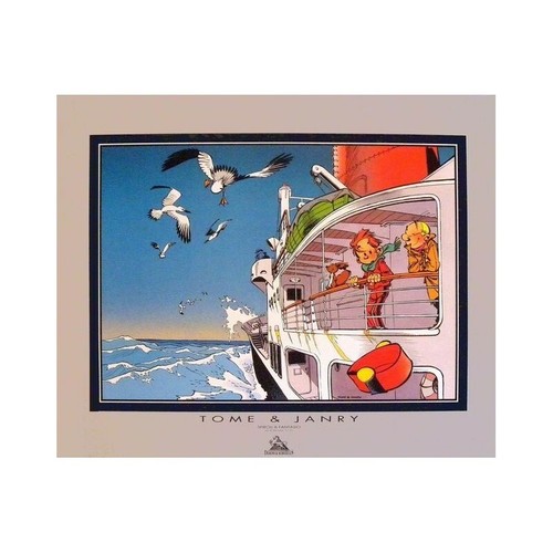Affiche spirou fantasio - affiche,
