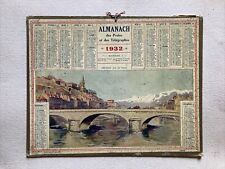 ALMANACH DES POSTES 1932 - CALENDRIER PTT