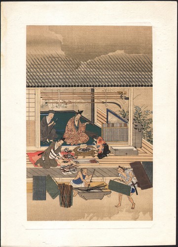 1920 estampe japonaise tosa - 1920,