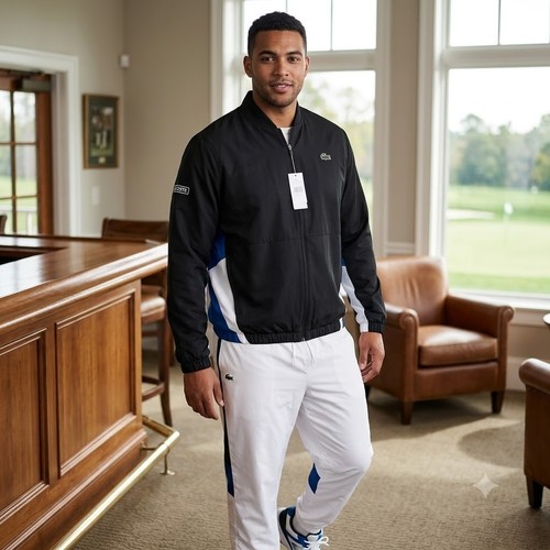 Lacoste sport mens tracksuit - lacoste,