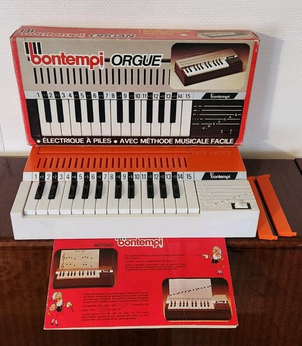 Vintage orgue bontempi modèle - orgue,