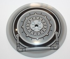Lego Star Wars Dish 10x10 Inverted SW Tank Droid pattern ref 50990pb04 set 7748