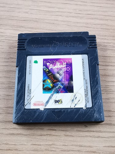 Hollywood pinball game boy - game,