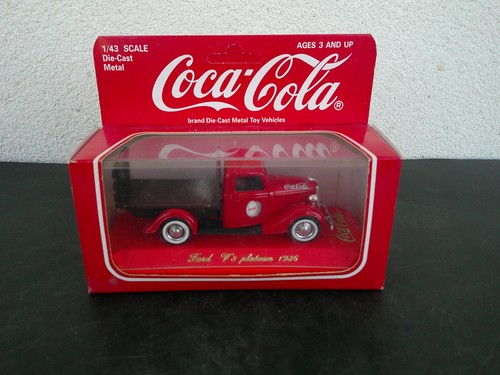 Voiture miniature coca cola - miniature,