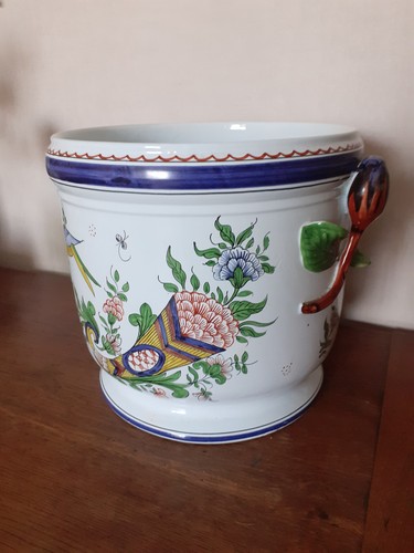Beau grand cache pot ancien - , en