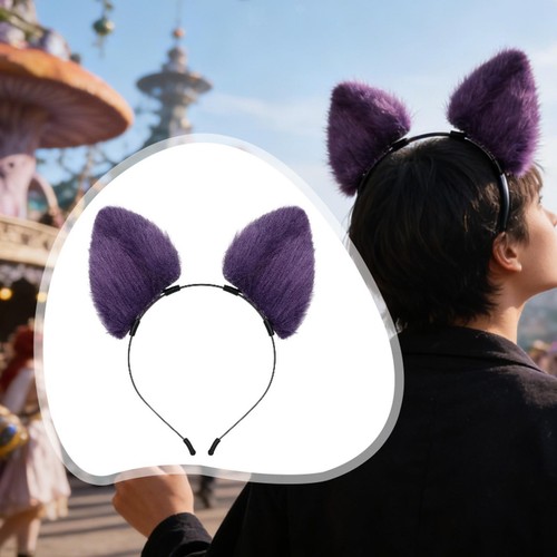 Serre tête oreilles - serre-tête, chat