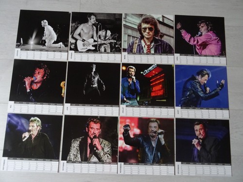 Calendrier johnny hallyday - ,