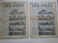 AILES 1933 632 TOUR DE FRANCE AERIEN ROMANO POST D'ARSONVAL POINSARD ROCHEFORT