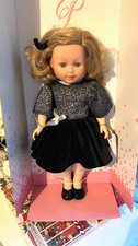 poupee marie francoise neuve en tenue de fetes blonde yeux bleus